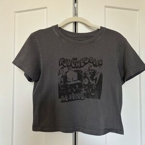 John Galt The Psychedelic Aliens Tee Gray Size Small